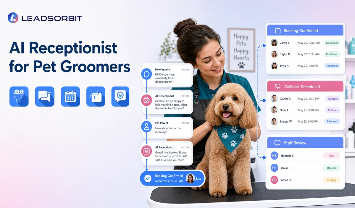 AI Receptionist for Pet Groomers