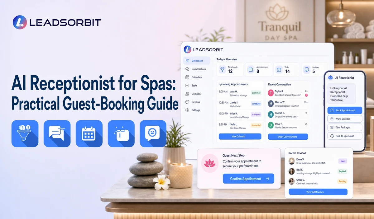 AI Receptionist for Spas: Practical Guest-Booking Guide