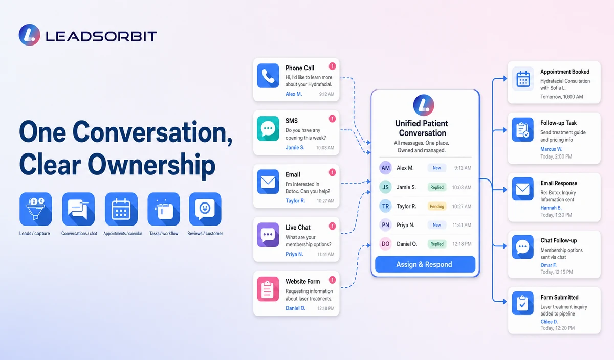 Connected Communication Channels