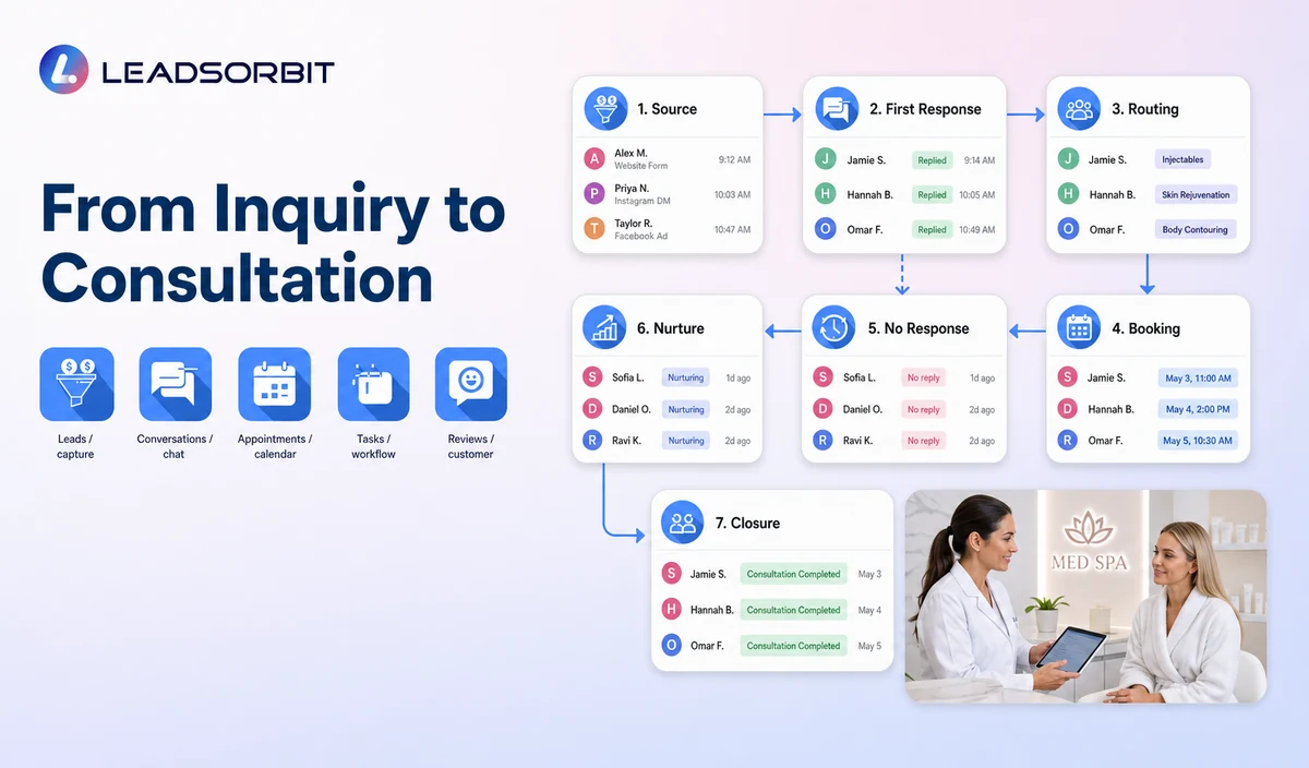Medical Spa Lead Follow-Up Sequence