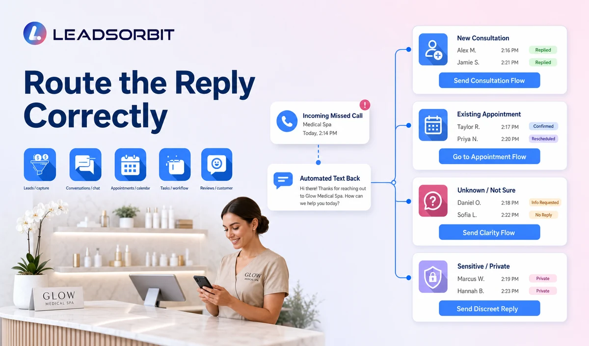 New Inquiry vs Existing Patient Replies