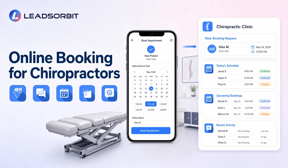 Online Booking for New Chiropractic Patients
