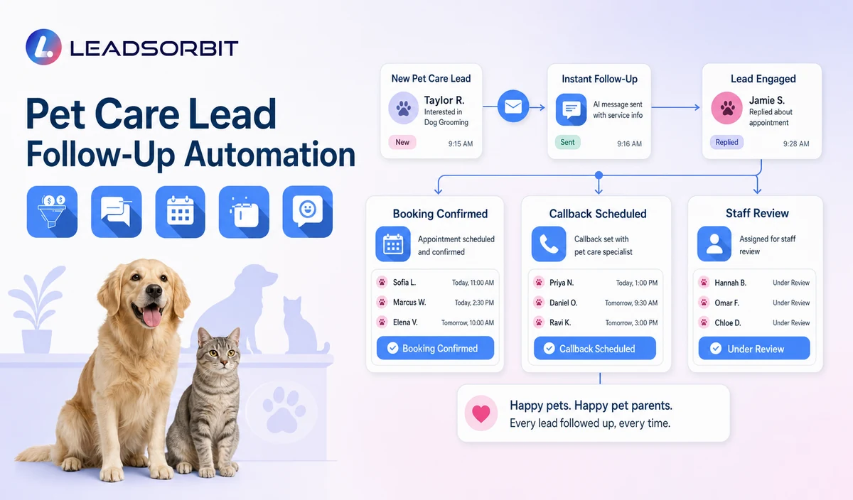 Pet Care Lead Follow-Up Automation
