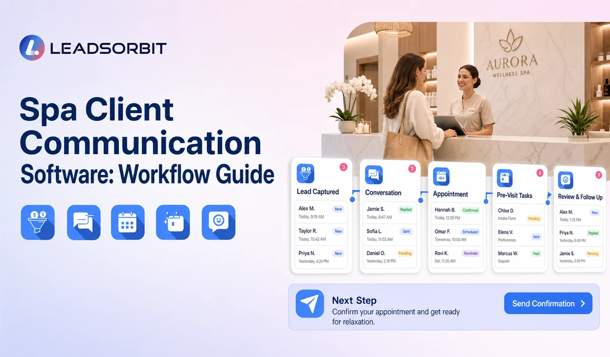 Spa Client Communication Software: Workflow Guide
