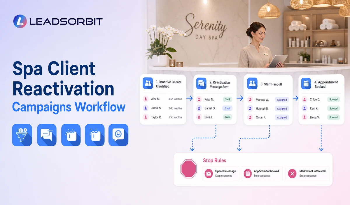 Spa Client Reactivation Campaigns Workflow