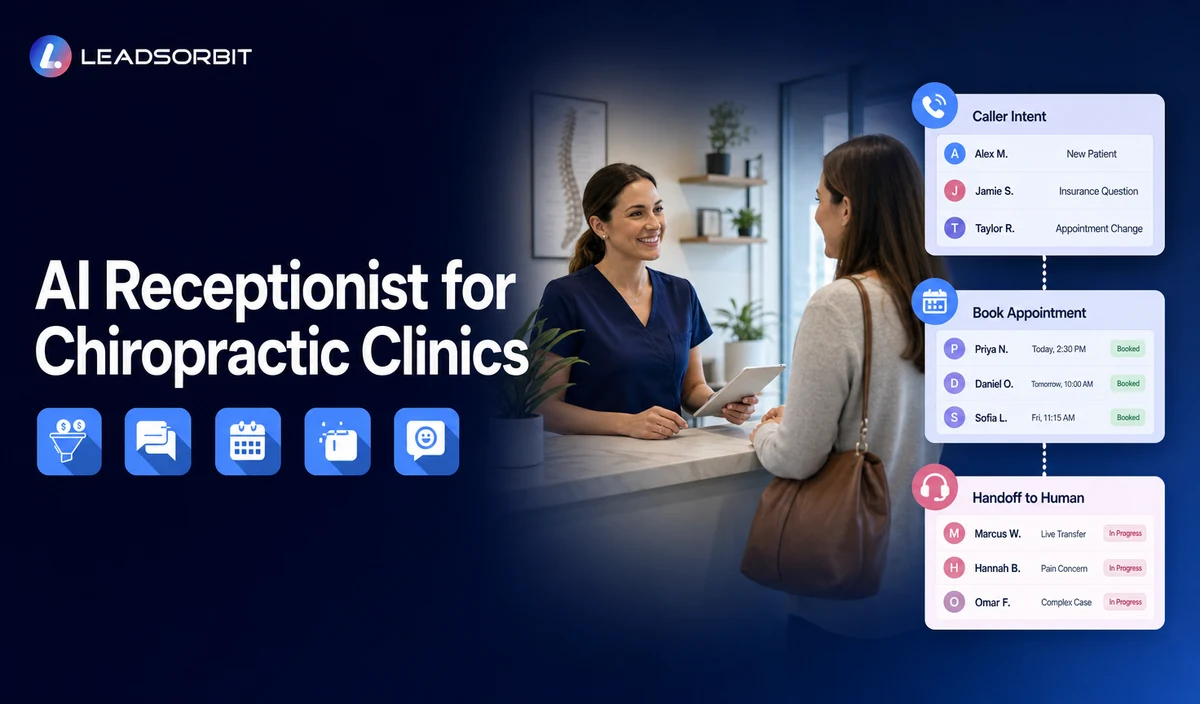 AI Receptionist for Chiropractic Clinics