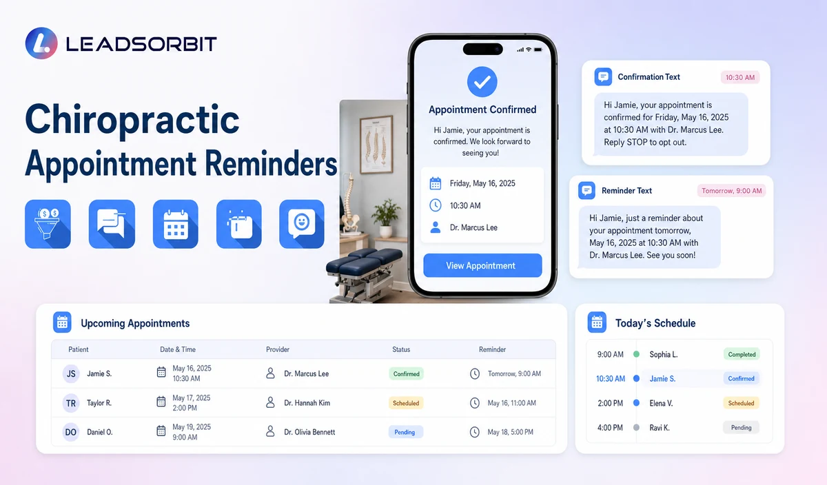 Chiropractic Appointment Reminders
